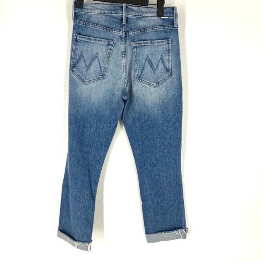 Mother The Pixie Dazzler Ankle Fray in Popism - Picture 4 of 6